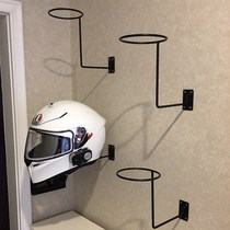 Helmet display rack hat shelf wrought iron wall hat storage rack hat rack helmet display rack
