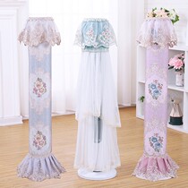 Tower fan dust cover all-inclusive tower-type floor fan dust cover beautiful Gree Emmett household vertical electric wind-