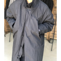 Customized autumn and winter Cityboy outline coat loose coat for leisure long coat day is simple for men and women
