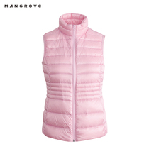  Mangrove Ms Mangrove autumn and winter thin down vest Outdoor sports warm goose down ultra-light vest