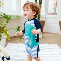 Boy Swimsuit Kids Speed Dry Cute Learn Swimming Outfit Dinosaur Swimsuit Children Kid Baby Baby Swimsuit Suit