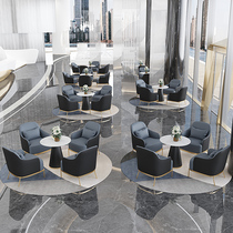 Sales Department Office in talks Sofa Combination Light Extravaganza Beauty Salon Café café Leisure business Reception table and chairs Custom