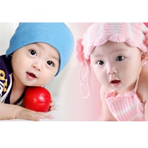 Cute baby poster wall stickers good-looking beautiful pregnancy bedroom pregnancy doll pictures photos wedding room babies