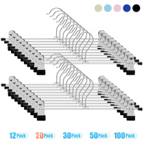 Household pants rack hanger no trace clip pants clip storage rack jk artifact drying pants skirt clip underwear wardrobe