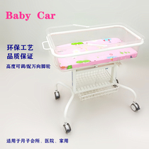 Hospital stroller bed Confinement center stroller bed Delivery room Neonatal stroller ABS household crib