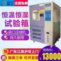 Small programmable high and low temperature constant temperature and humidity humidity test chamber Humidity and heat alternating test chamber Environmental aging test machine
