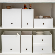 Kitchen contains basket desktop debris snacks and collection boxes small boxes household cabinets to collect artifacts storage boxes