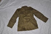 Soviet model new 55 Army Air Force Bakelite integrated buckle positive three twill coat one piece (North Factory 57 years