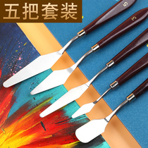 Love painting palette knife water Powder Palette knife scraper oil painting knife oil painting knife oil painting knife oil painting scraper paint scraper art supplies oil painting painting materials oil painting tools soft and hard moderate