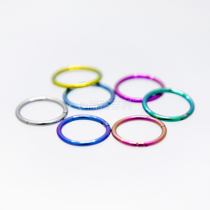 Laba duck puncture 14G16G18G the United States imported titanium alloy lip seamless buckle ring nose ring earrings nasal septum