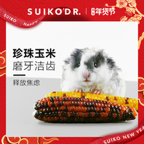 Shell hamster molars stick small corn Golden Bear Flower Branch mouse rabbit ChinChin can snacks with landscaping toys