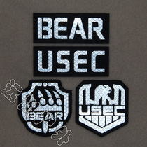 Escape from Takov Laser Hollow 3m Reflective Armband Velcro Backpack Sticker