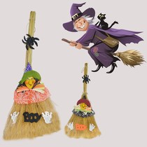 Halloween broom cartoon childrenswitch Ghost Festival props