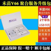 (Hesmiao V66 aggregation service package) Hemiao V66 tailor-made upgrade package for three years unlimited aggregation service