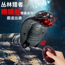 Net Red Remote Control Snake Simulation Glasses Snake Decompression Deviner Boy Children Adult Animal Shake Sound The Same Toy Girl