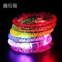 Luminous creative bracelet LED glitter acrylic bracelet small gift toy bar dance show