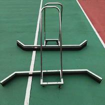 Sports field aluminum alloy clean water pusher durable stainless steel yard pulley station clear water runway professional