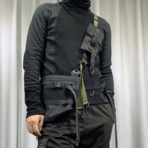 Detachable module Functional mobile phone bag Single shoulder strap accessories Crossbody bag with National tide tactical chest bag Fanny pack