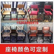 Hall members high-end billiards chairs stands chairs new special supplies American coffee table fabric leisure chair deck
