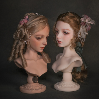 taobao agent [ONE-OFF has been sold] Handmade hot flower wig Yvonne Yifeng 1/3 BJD shape