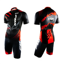Summer new FOX mountain road bike clothes breathable men and women with long short sleeve riding suit