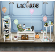  Clothing store Nakajima cabinet Shoe display rack Cosmetics skin care products display cabinet display cabinet Product display cabinet shelf