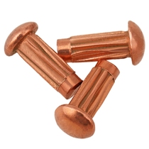  Copper plate rivets knurled aluminum rivets Twill spiral nameplate rivets M2M2 5M3x4x5x6x8