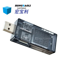 Dual USB current and voltage meter Tester one-point two adapter power performance test
