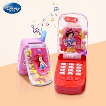 Baby childrens toys fake mobile phone simulation flip baby Phone 6 can bite puzzle model music button 3 remote control