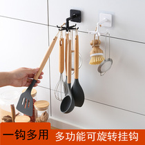 Adhesive hook household strong sticky adhesive hook adhesive adhesive load-bearing adhesive wall Wall Wall multi-functional rotatable hanger