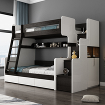 Multi-function bunk bed bunk beds boys children mu zi chuang simple modern double up-and-down beds