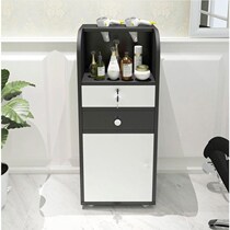 Barber special cart product cabinet retro hairdressing shop hair salon tool cabinet ironing multi-function tool cart