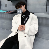 Zq original stitching lapel white temperament texture padded suit new niche high profile men's and women's jackets