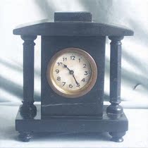 Antique German disc brand marble mechanical clock