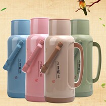 Old-fashioned Thermos bottle household thermos 1 student dormitory glass liner large capacity 3 2 liters simple fashion warm bottle