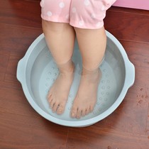 Foot washing foot bucket with massage dormitory raised large foot bath basin household calf foot bath bucket thick