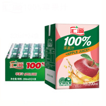 Huiyuan Juice official flagship store orange juice apple juice peach juice 200ml * 24 boxes full box of drinks breakfast fresh fruit drink