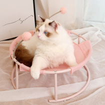 Cat Cot Cat Bed All Season Universal Jumping Trampoline Bunk Bed Chair Princess Hammock Bed Net Red Hanging Basket Winter Warm Kitty supplies