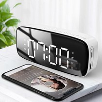 Selected digital good things dyy multifunctional Bluetooth speaker alarm clock small mini home audio subwoofer Q37B