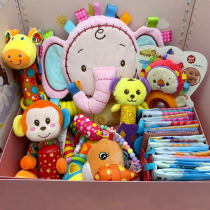 Baby 100 days full moon gift 100 days meeting gift newborn baby toy birth baby gift box set