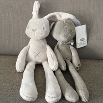 British ins rabbit coax baby sleep rabbit doll newborn baby can gnaw cloth plush towel toy