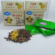  Vietnamese red drink to relieve the heat and lower the fire Herbal tea 700g Heat-clearing tea LanQ Lanq Tea Heat-clearing tea 70g×10 boxes