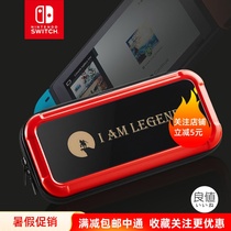 Good value-43 Nintendo switch NS accessories storage bag hard case protective box cover glass printing Red Moon