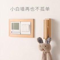 Cloud snow switch decorative wall stickers customized home switch decorative stickers socket decorative frame switch protective cover