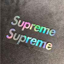 Tide brand laser supreme electric motorcycle stickers balance car car calf N1S stickers Yadi Emma car stickers