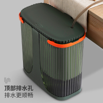 Tea bucket with filter household drainage bucket wastewater bucket tea table trash can kung fu tea set accessories tea bucket tea residue barrel