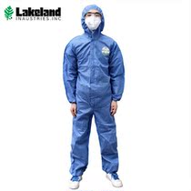  Lakeland SMMS428BE Race Suit Plus Hooded one-piece () S Blue