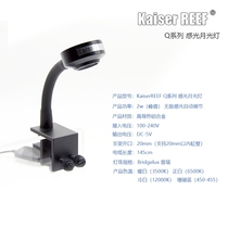 KaiserREEF photosensitive Moonlight 2 Dragon fish anti-eye jump cylinder sea water coral South American stream native luminous