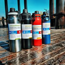 Cross-border brick supply 800ml outdoor sports cup 304 stainless steel insulation space cup 8174