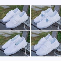 Childrens kindergarten white shoes girls white shoes white shoes dancing breathable boys autumn and winter students sports shoes